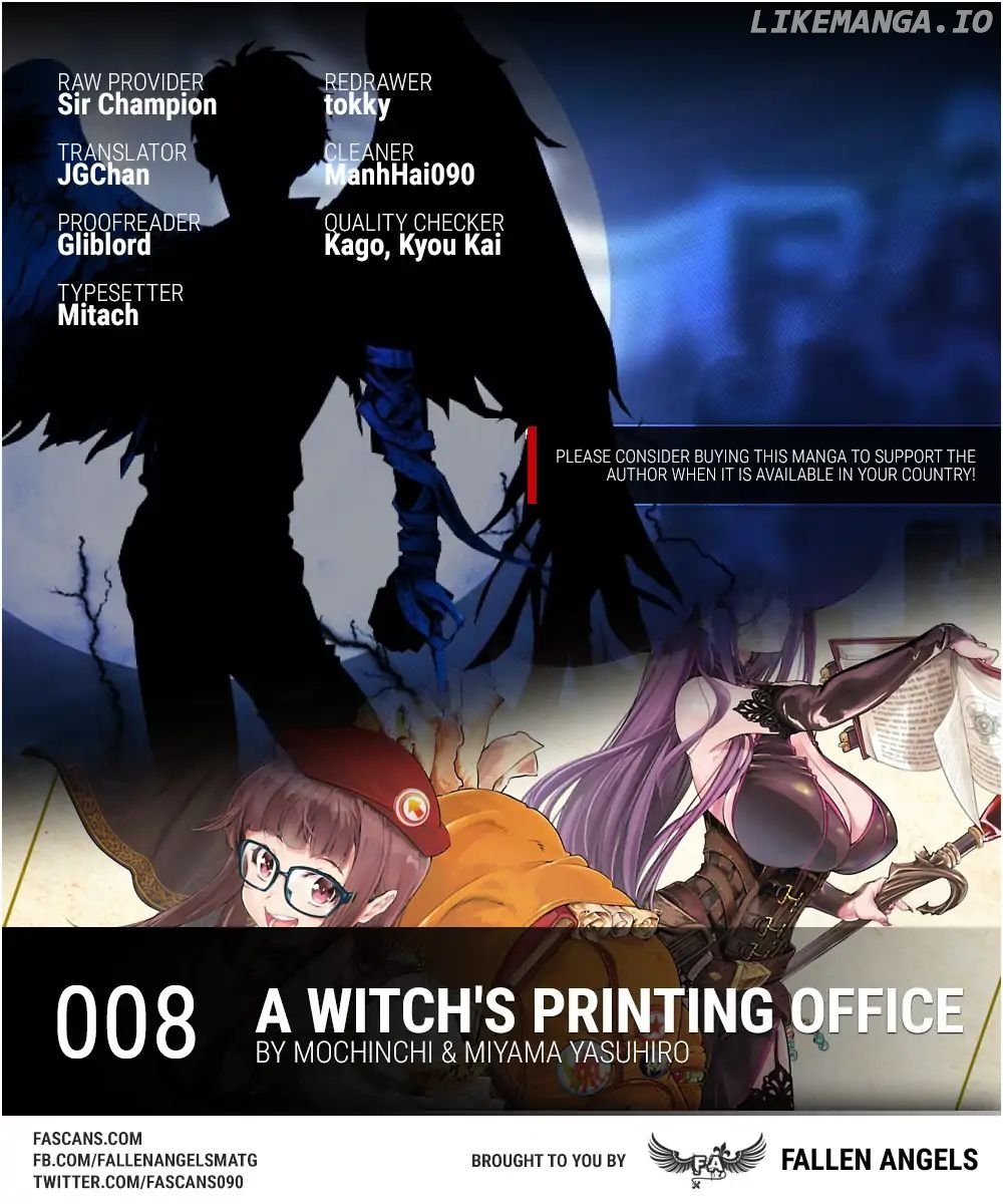 a Witch's Printing Office chapter 8 - page 1