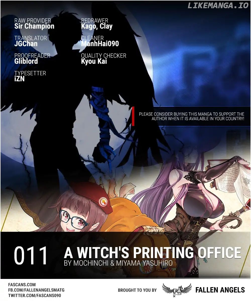 a Witch's Printing Office chapter 11 - page 1