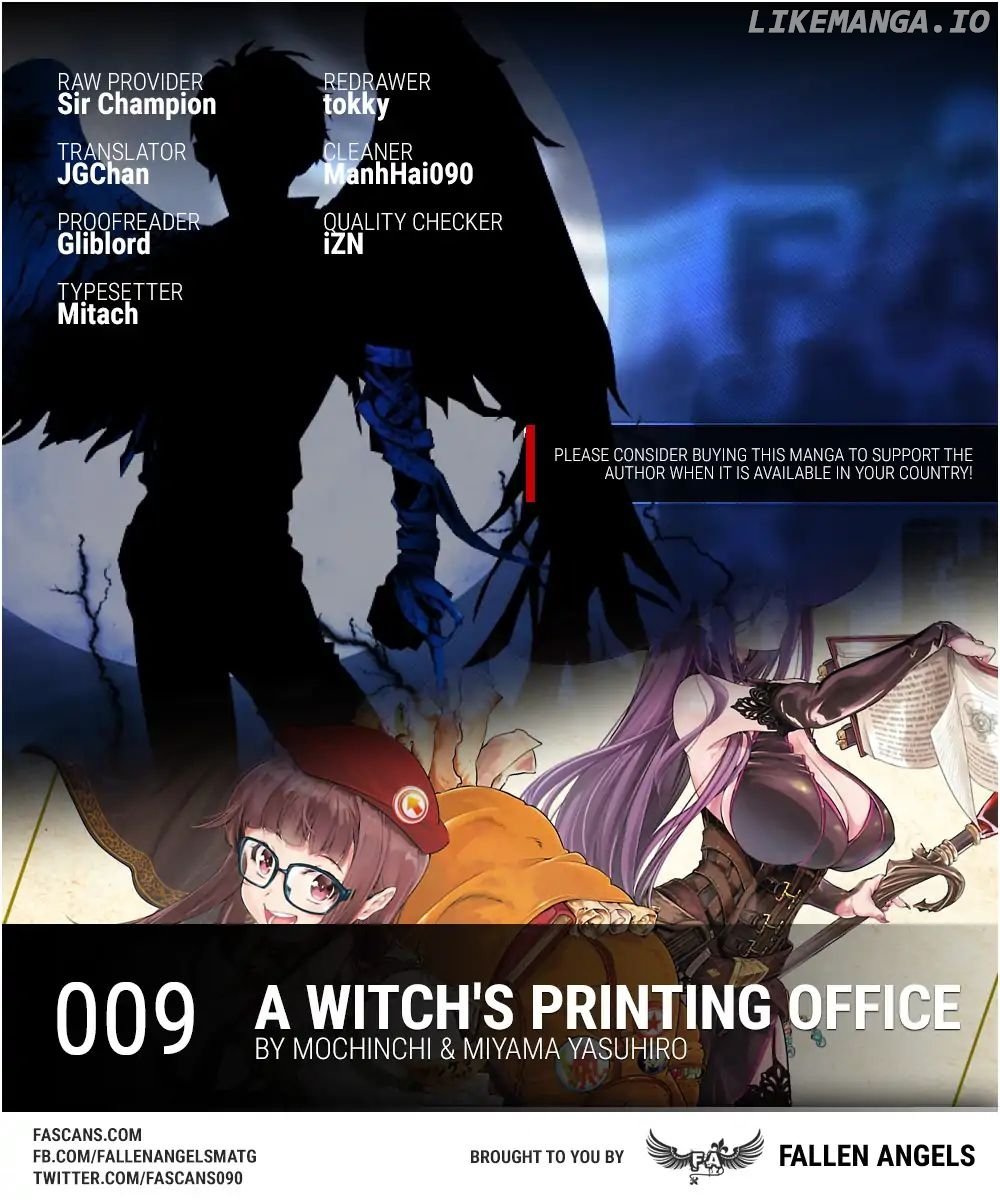 a Witch's Printing Office chapter 9 - page 1