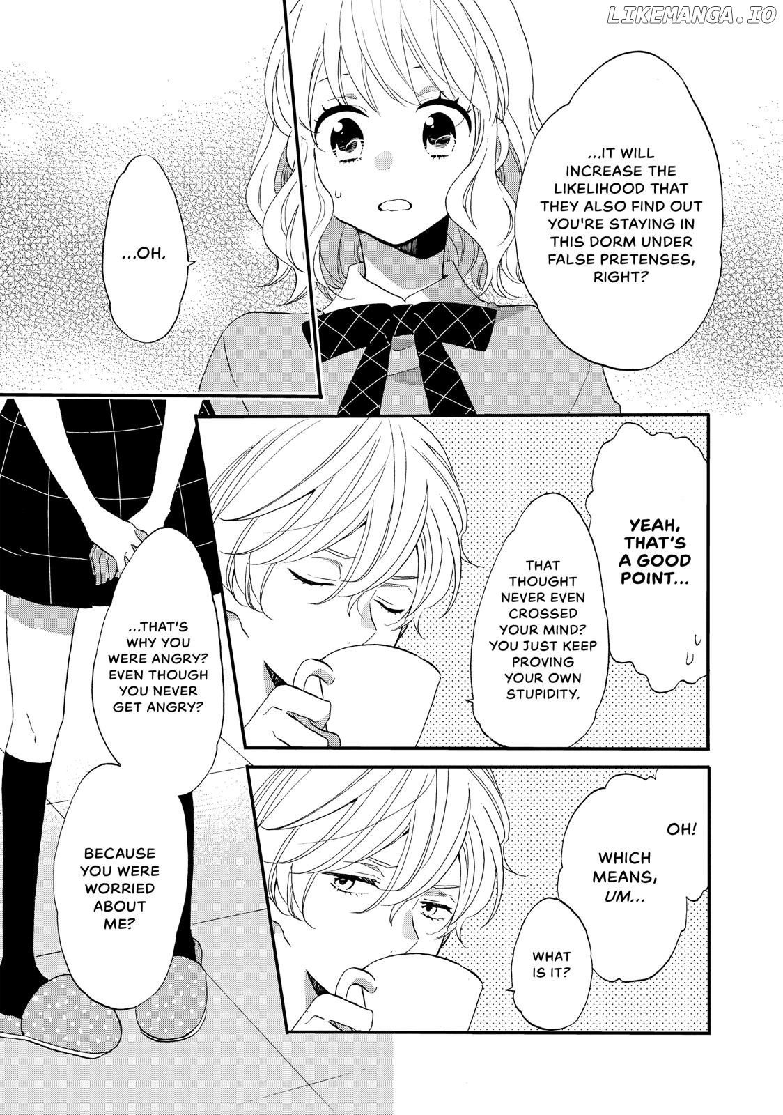 Koi to Himitsu no Gakuseiryou chapter 10 - page 13