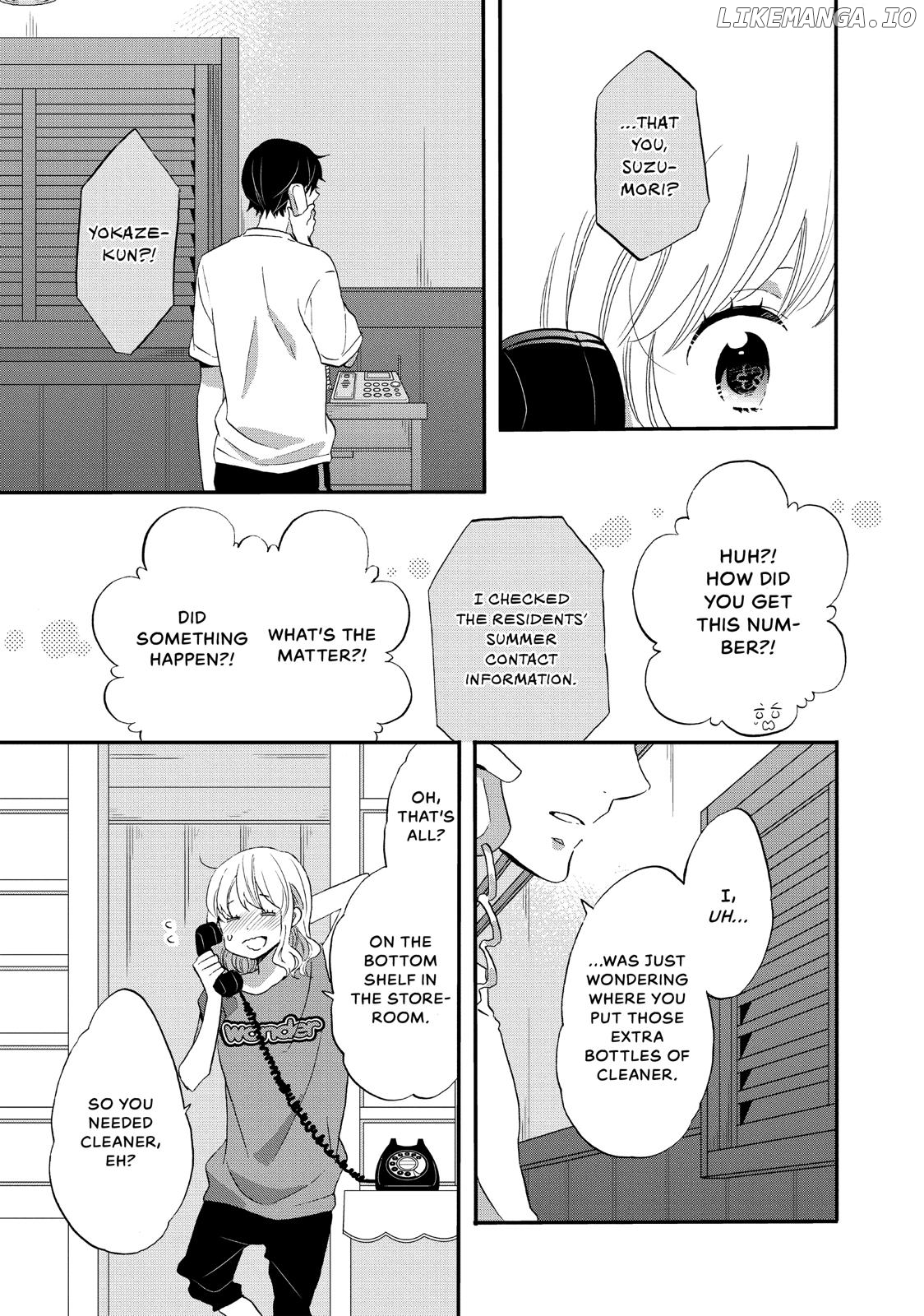 Koi to Himitsu no Gakuseiryou chapter 9 - page 14