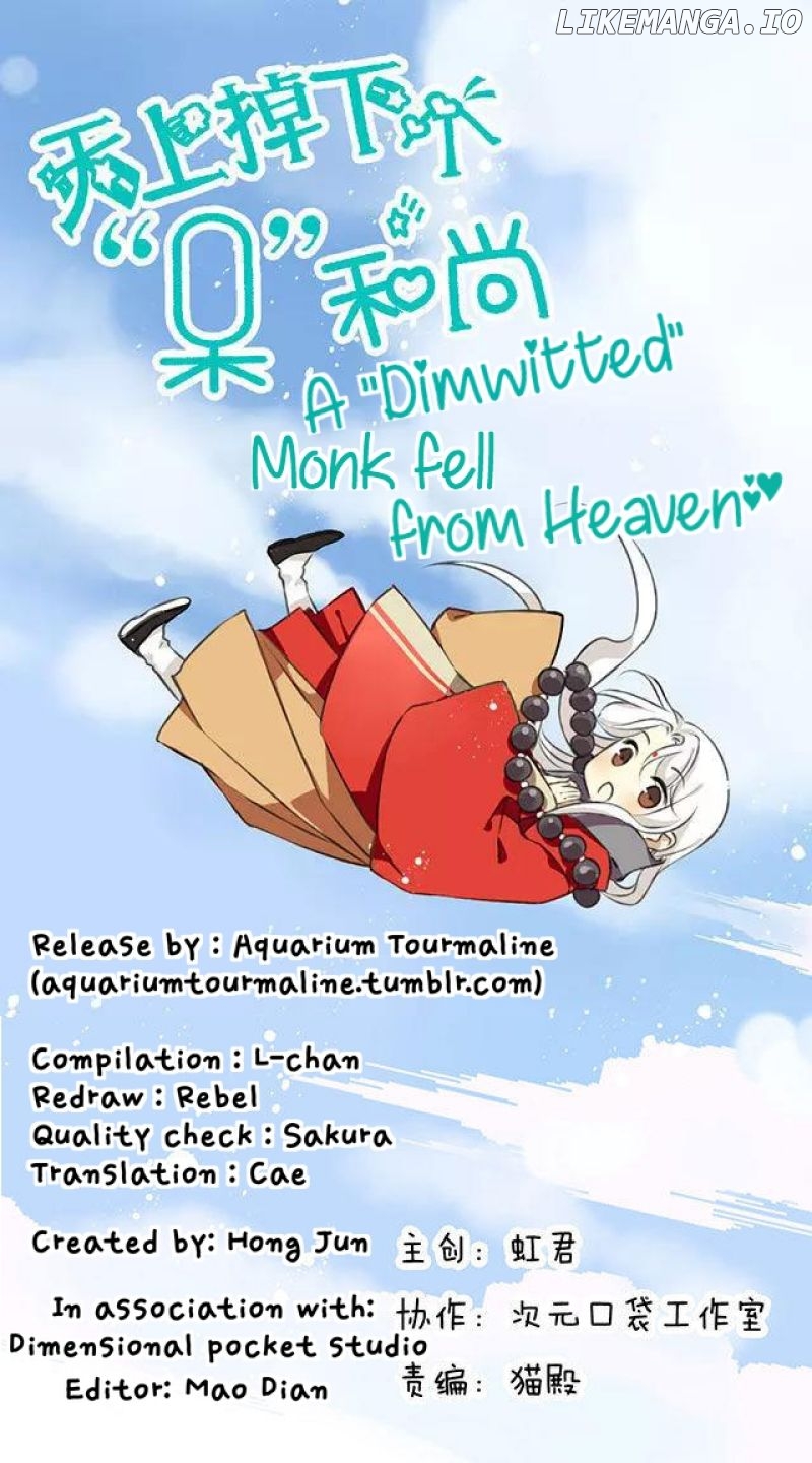 A "Dimwitted" Monk fell from Heaven chapter 40 - page 1