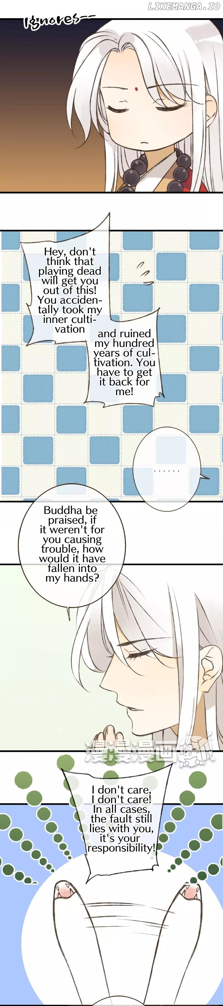 A "Dimwitted" Monk fell from Heaven chapter 40 - page 3