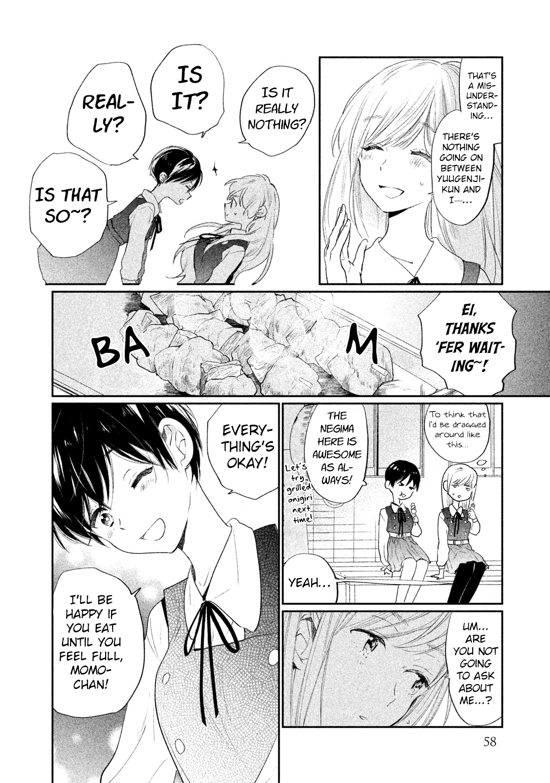 Inuwashi Momo wa Yuruganai chapter 6 - page 21