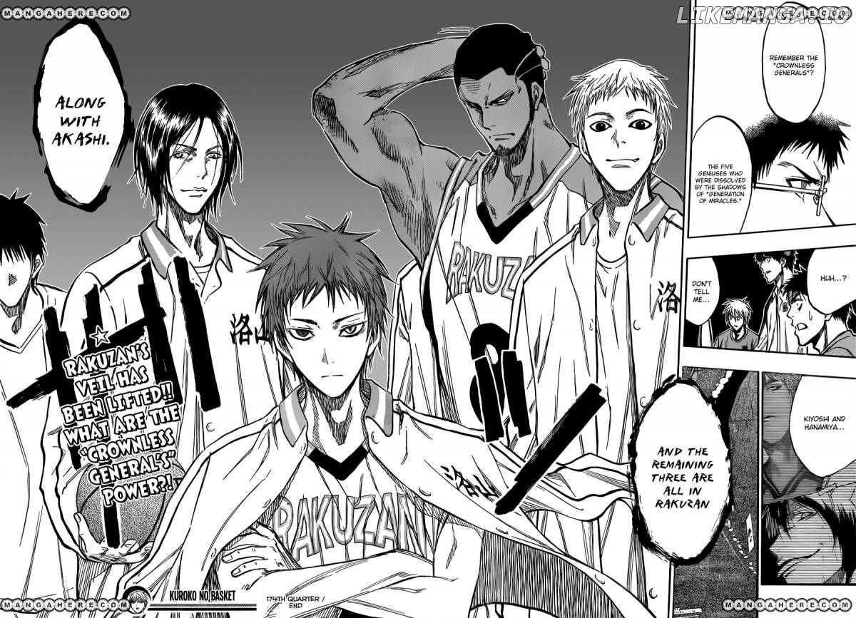 Kuroko no Basket Chapter 174 - page 20