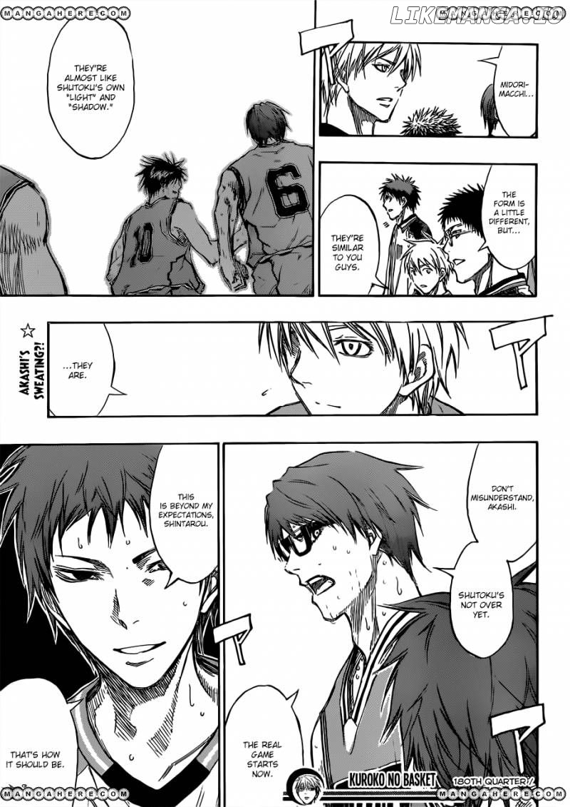 Kuroko no Basket Chapter 180 - page 20