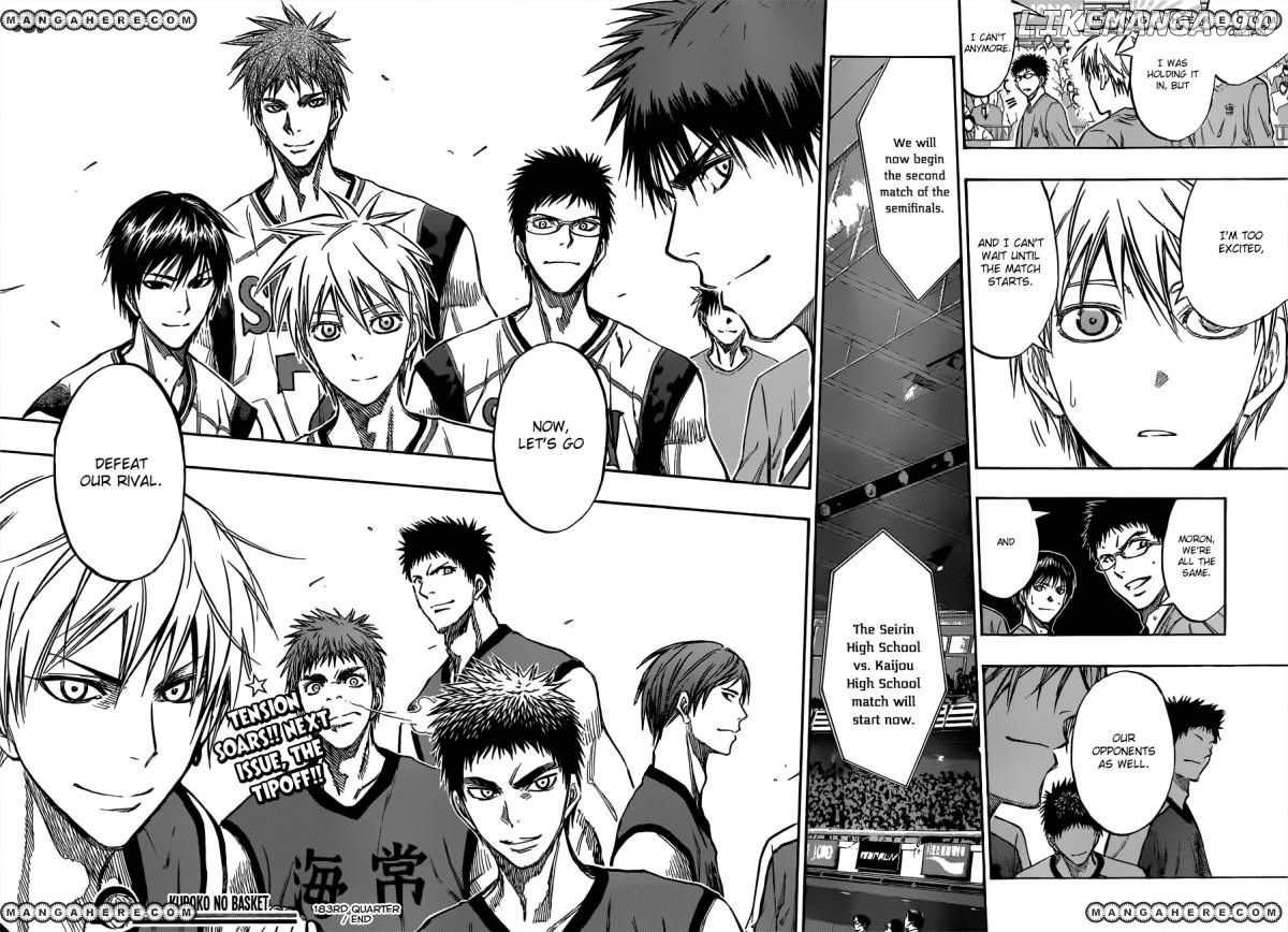 Kuroko no Basket Chapter 183 - page 19