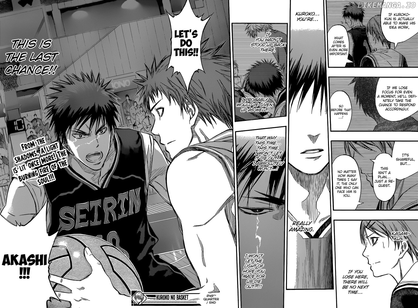 Kuroko no Basket Chapter 249 - page 18