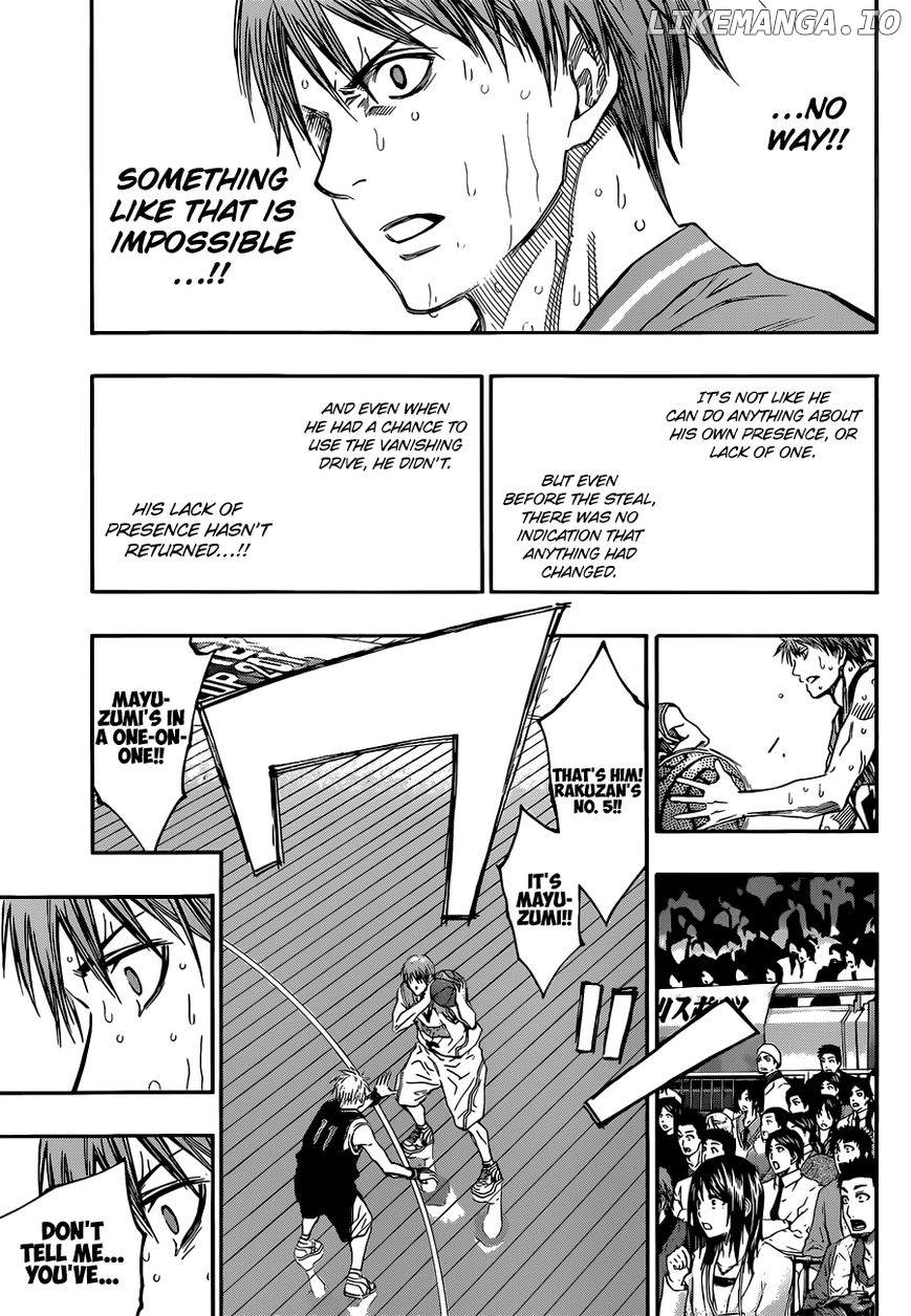 Kuroko no Basket Chapter 249 - page 9