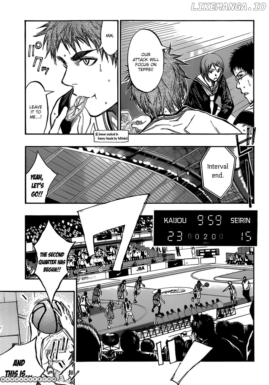 Kuroko no Basket Chapter 188 - page 9