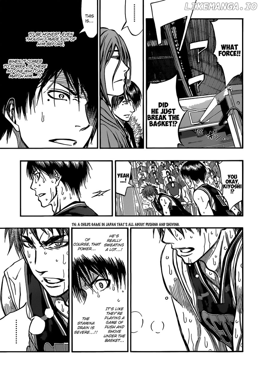 Kuroko no Basket Chapter 244 - page 13