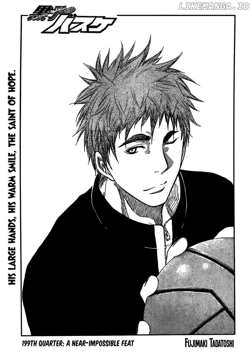 Kuroko no Basket Chapter 199 - page 1