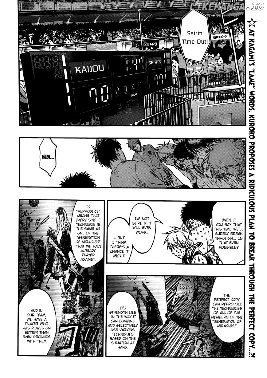 Kuroko no Basket Chapter 199 - page 4