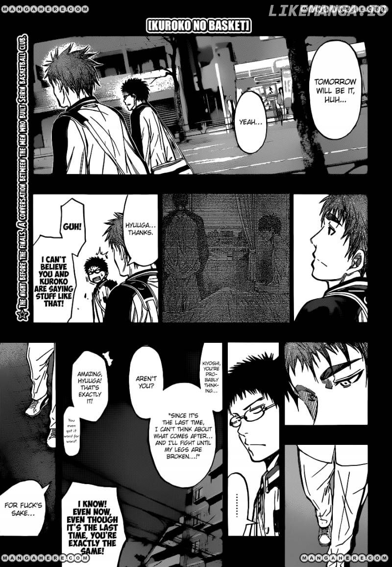 Kuroko no Basket Chapter 258 - page 1