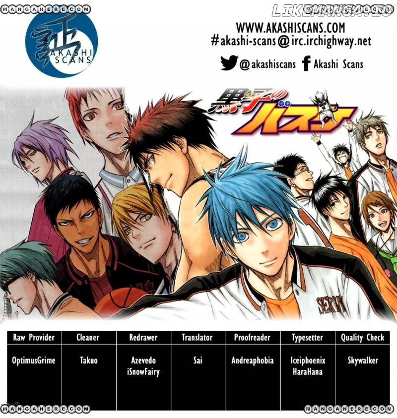 Kuroko no Basket Chapter 258 - page 2