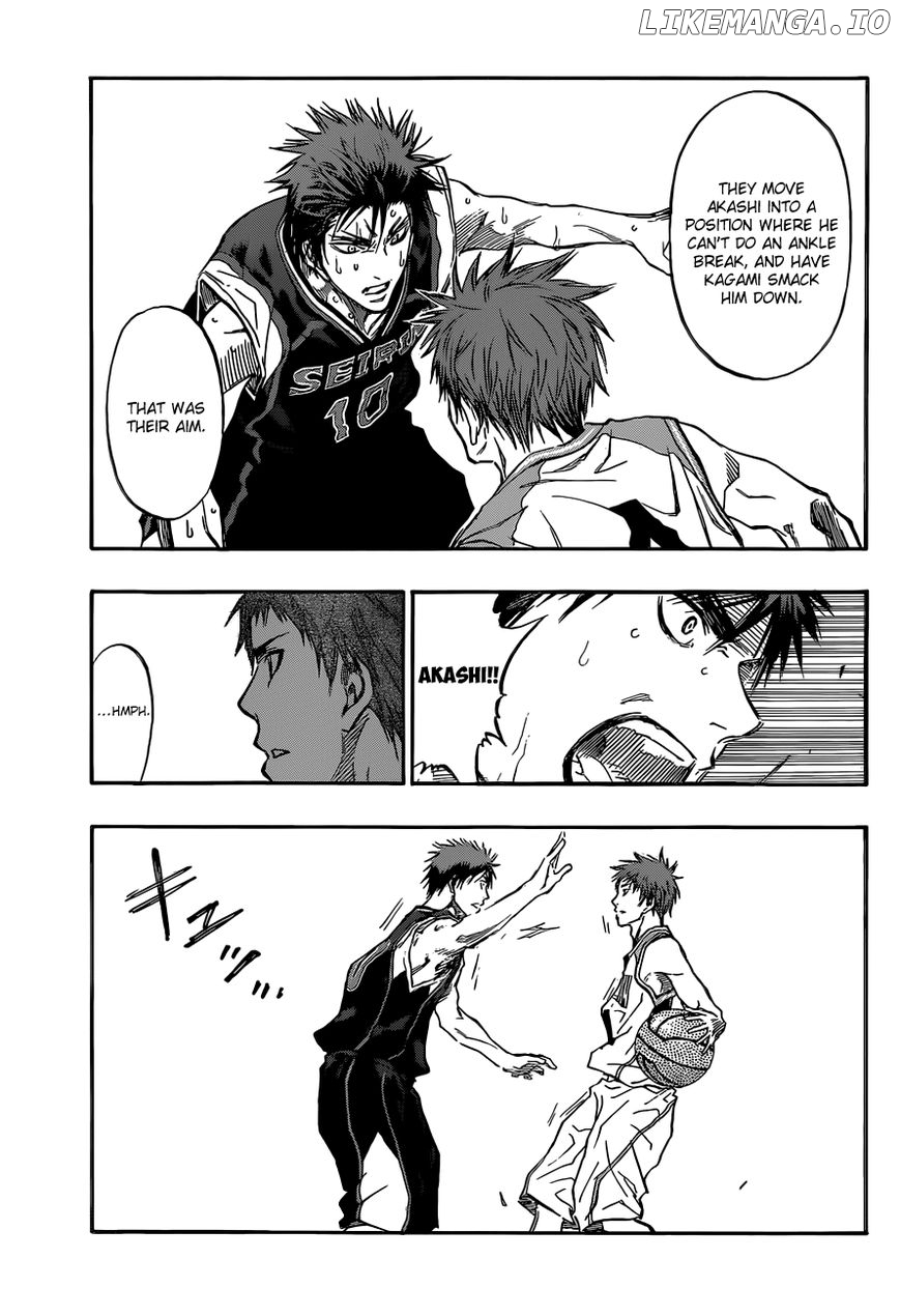 Kuroko no Basket Chapter 240 - page 13