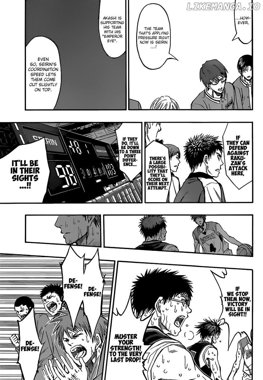 Kuroko no Basket Chapter 271 - page 15