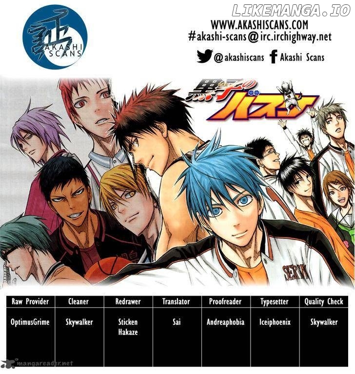 Kuroko no Basket Chapter 262 - page 2