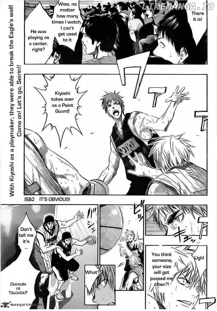 Kuroko no Basket Chapter 153 - page 1