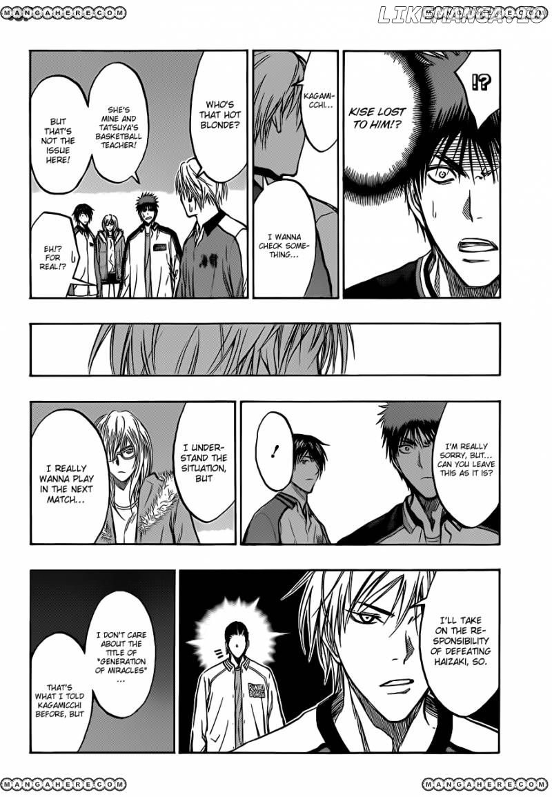 Kuroko no Basket Chapter 170 - page 15