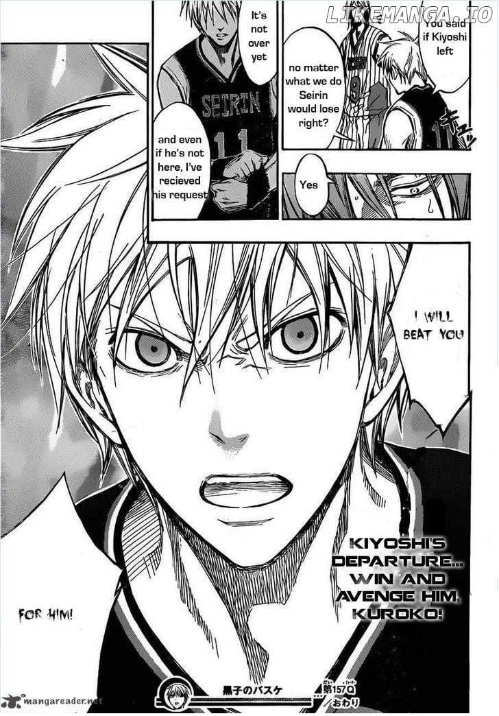 Kuroko no Basket Chapter 157 - page 19