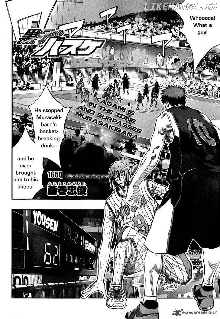 Kuroko no Basket Chapter 165 - page 2