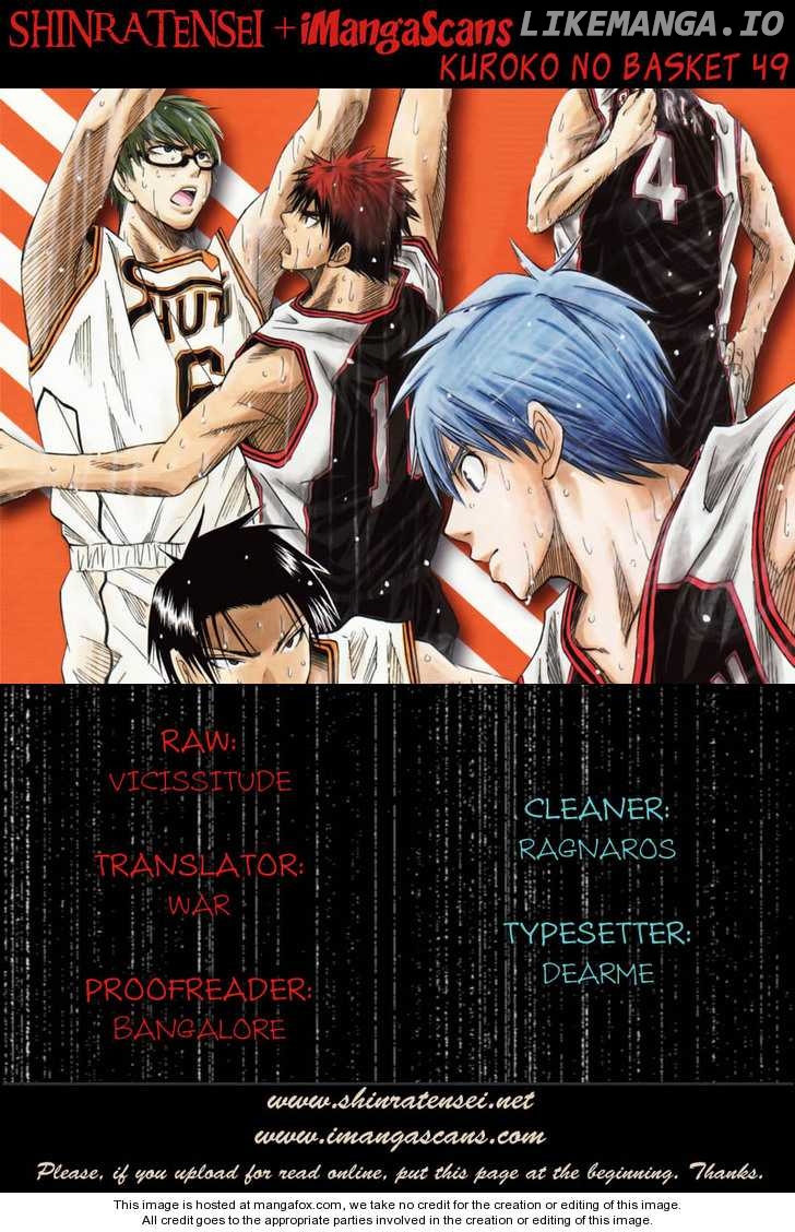 Kuroko no Basket Chapter 49 - page 1