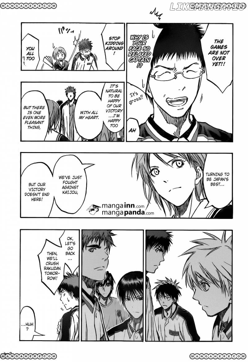 Kuroko no Basket Chapter 203 - page 14