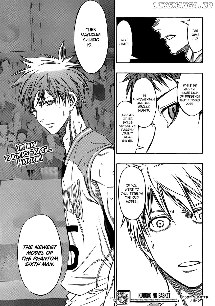 Kuroko no Basket Chapter 238 - page 20