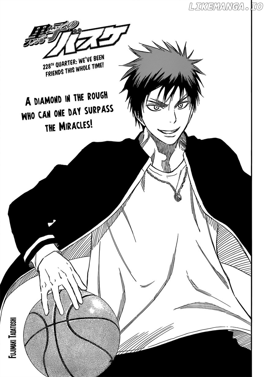 Kuroko no Basket Chapter 228 - page 1