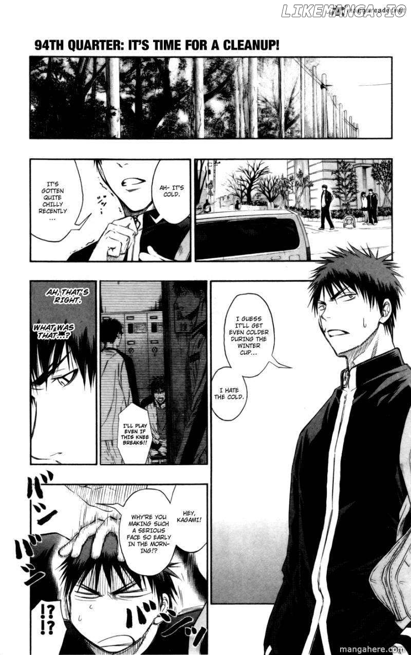 Kuroko no Basket Chapter 94 - page 1