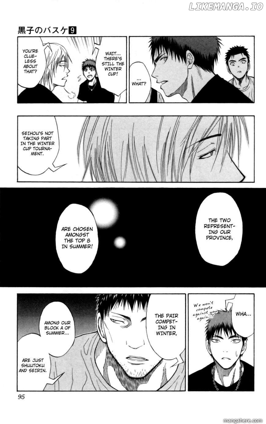 Kuroko no Basket Chapter 75 - page 9