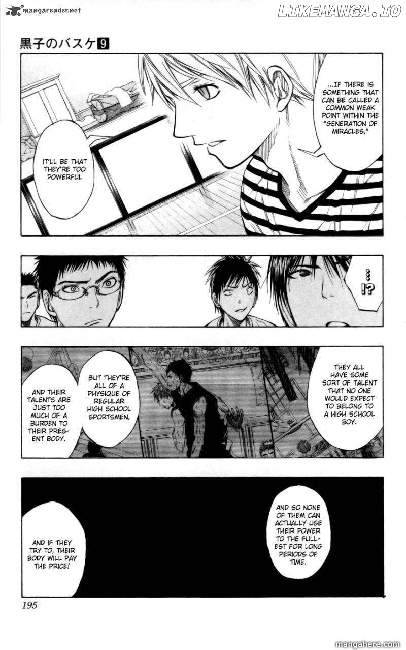 Kuroko no Basket Chapter 80 - page 9