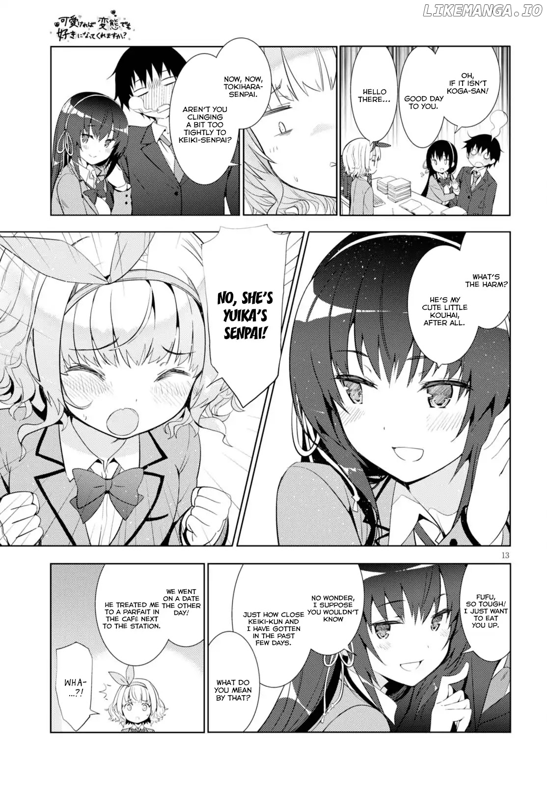 Kawaiikereba Hentai demo Suki ni Natte Kuremasu ka? chapter 6 - page 13