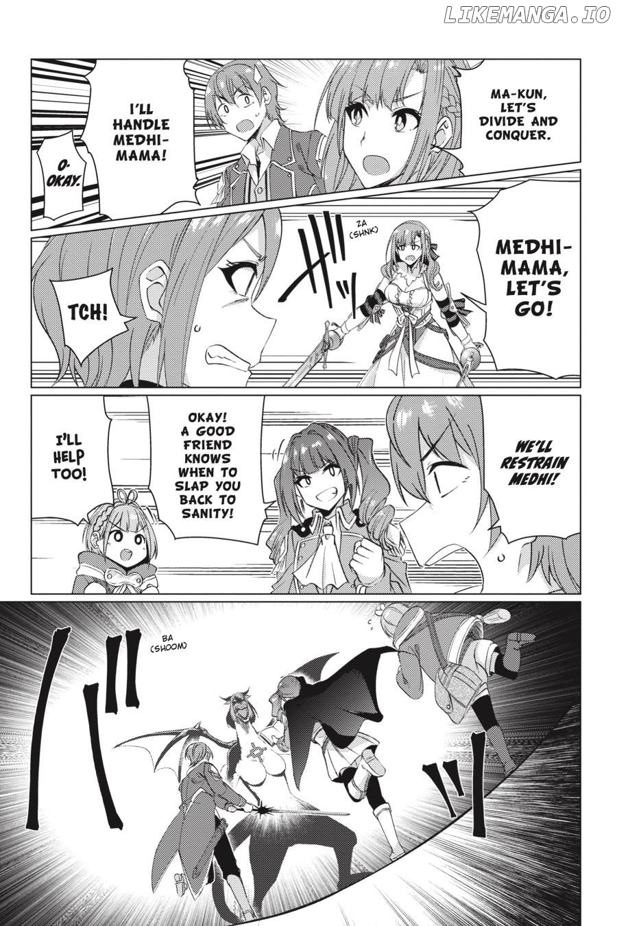 Tsuujou Kougeki ga Zentai Kougeki de Ni-kai Kougeki no Okaa-san wa Suki desu ka? chapter 9.2 - page 10