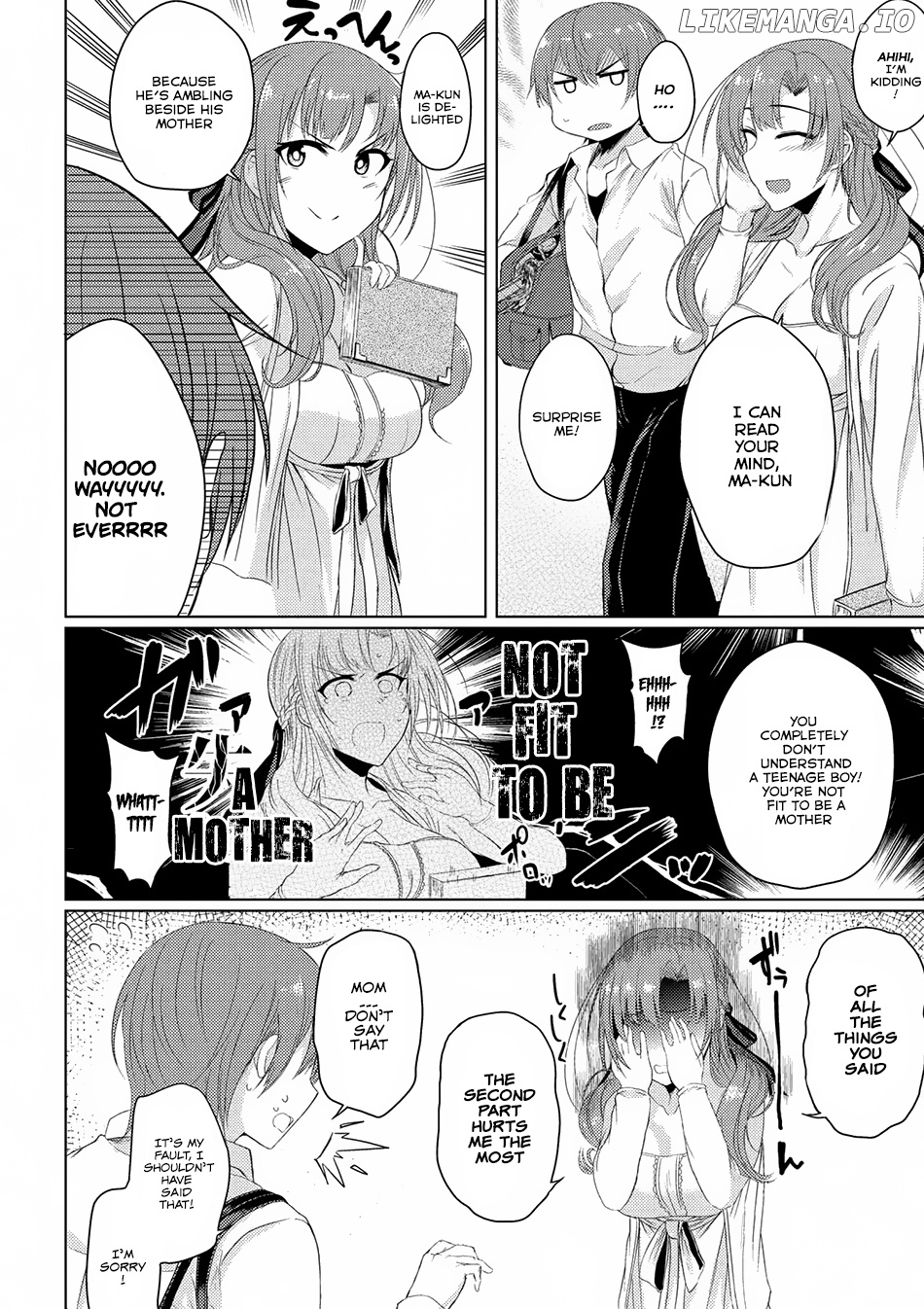 Tsuujou Kougeki ga Zentai Kougeki de Ni-kai Kougeki no Okaa-san wa Suki desu ka? chapter 2.1 - page 11