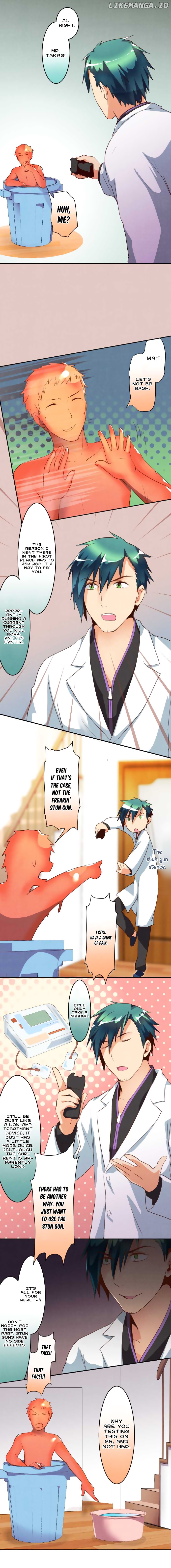 Hakase to Suraimu-Chan chapter 45 - page 5