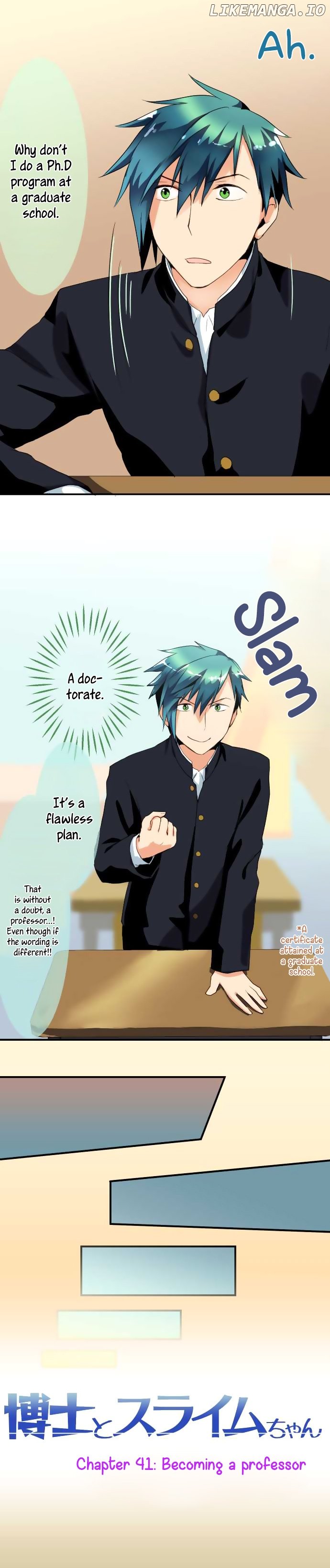 Hakase to Suraimu-Chan chapter 41 - page 3