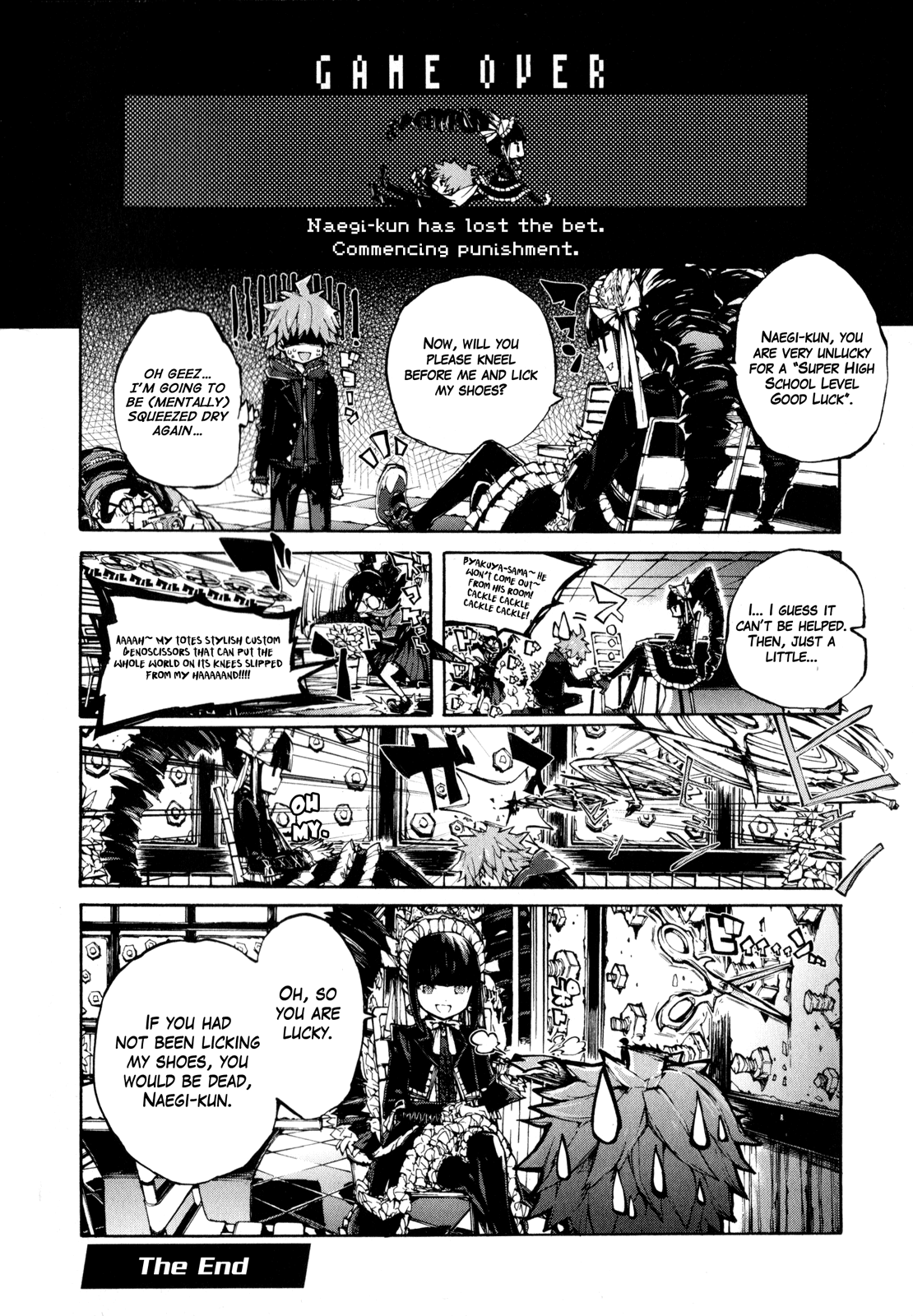 Danganronpa the Animation Comic Anthology chapter 1 - page 53