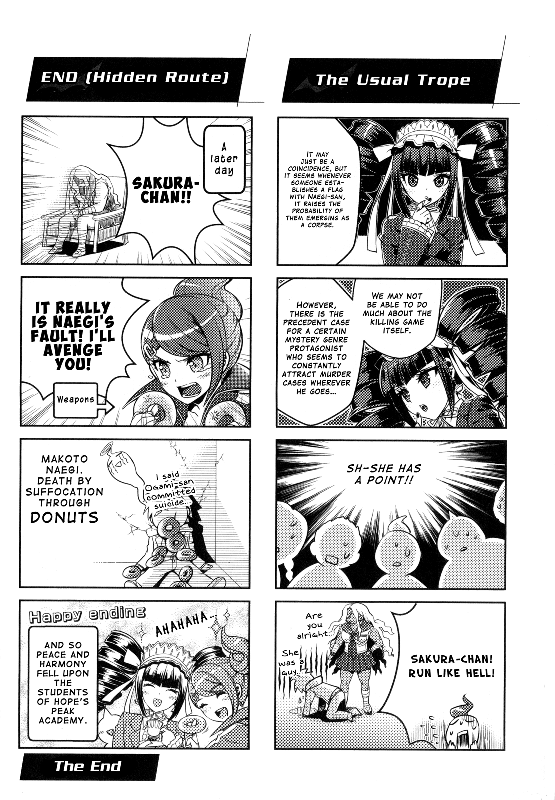 Danganronpa the Animation Comic Anthology chapter 2 - page 69