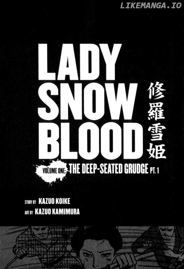 Lady Snowblood chapter 1 - page 1