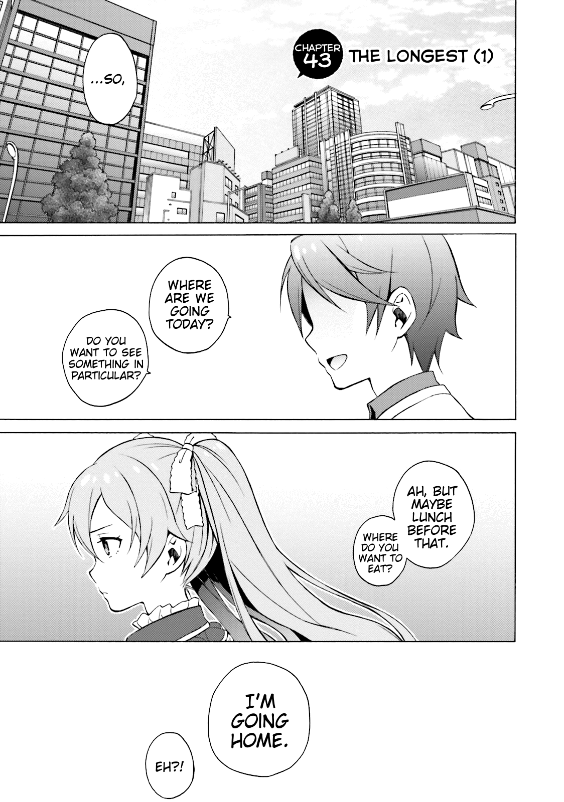 Hentai Ouji To Warawanai Neko. Nya! chapter 43 - page 1