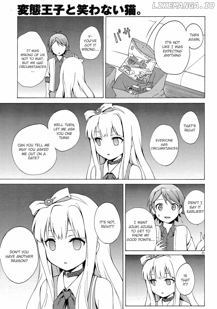 Hentai Ouji To Warawanai Neko. Nya! chapter 7 - page 21