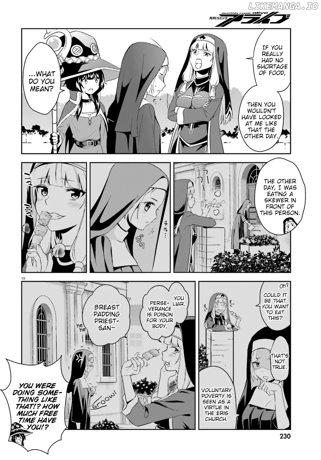 Zoku Kono Subarashii Sekai ni Bakuen wo! chapter 4 - page 10