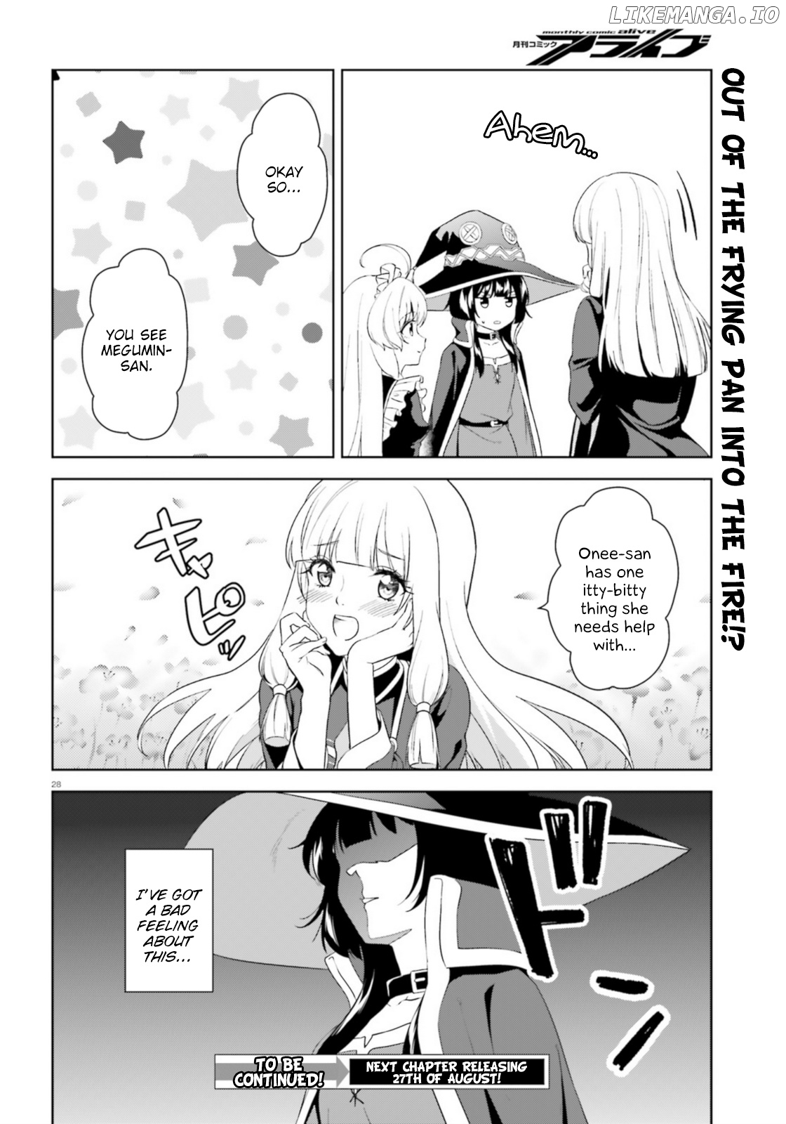 Zoku Kono Subarashii Sekai ni Bakuen wo! chapter 16 - page 27