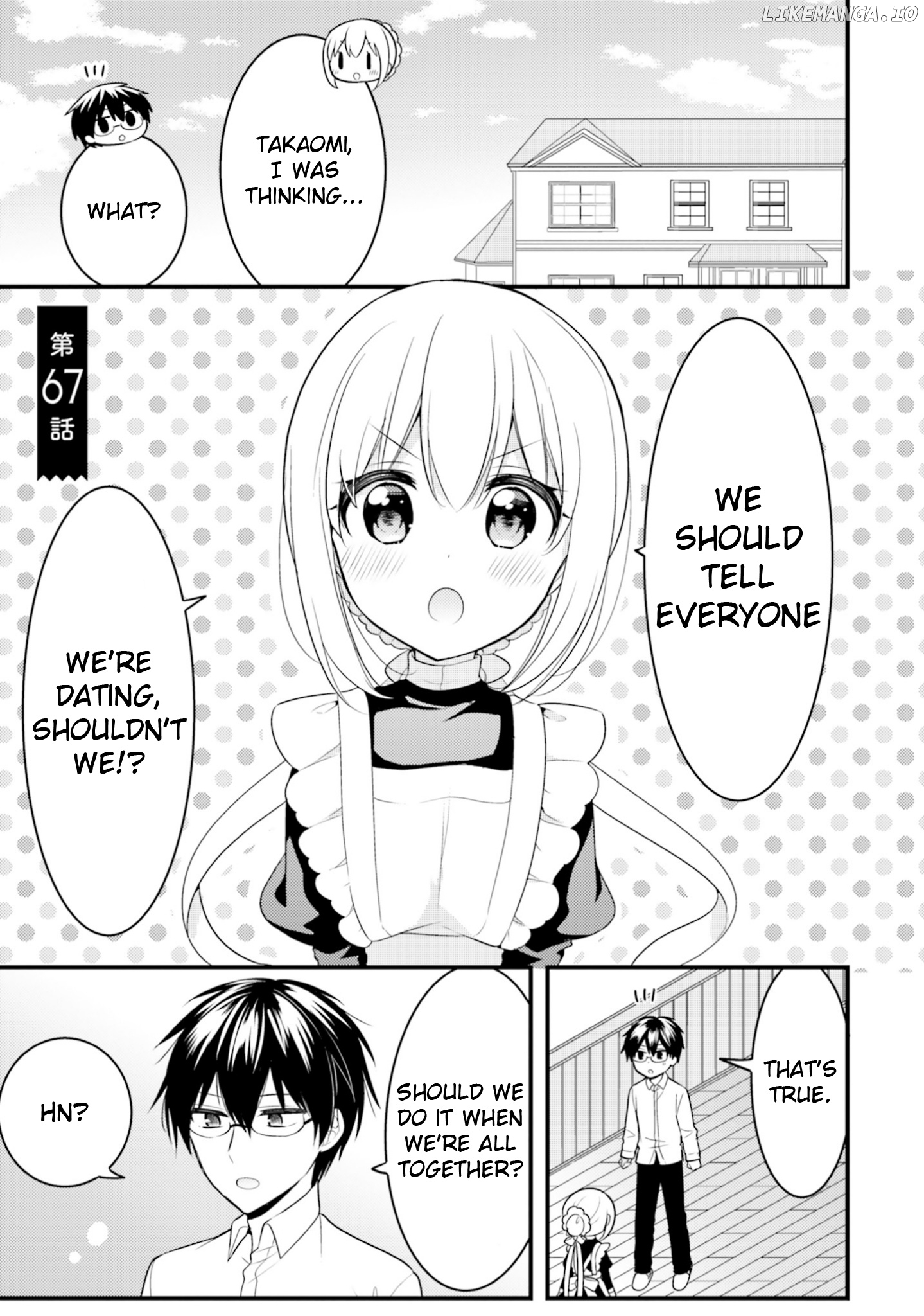 Orenchi no Maid-San chapter 67 - page 1