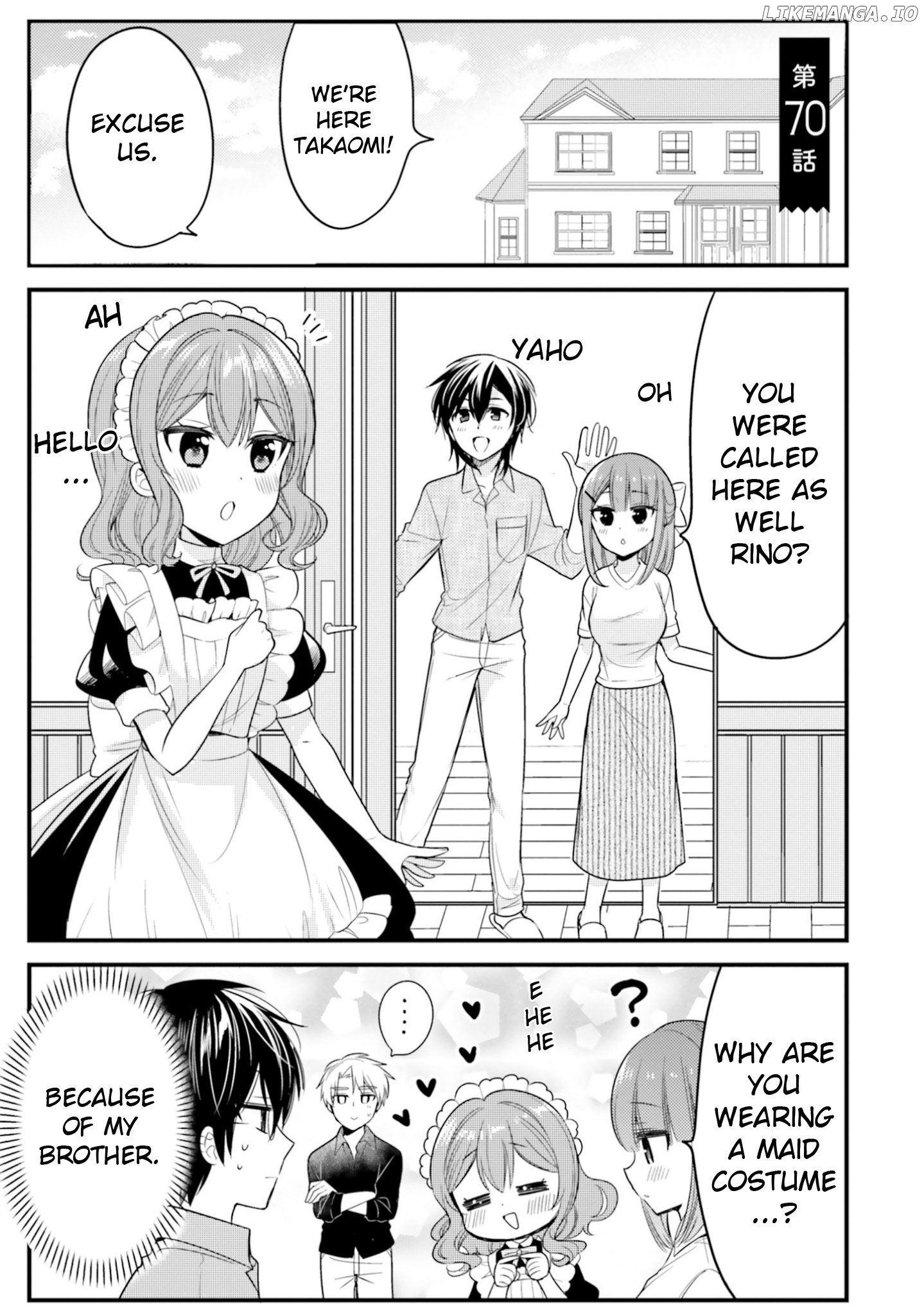 Orenchi no Maid-San chapter 70 - page 1