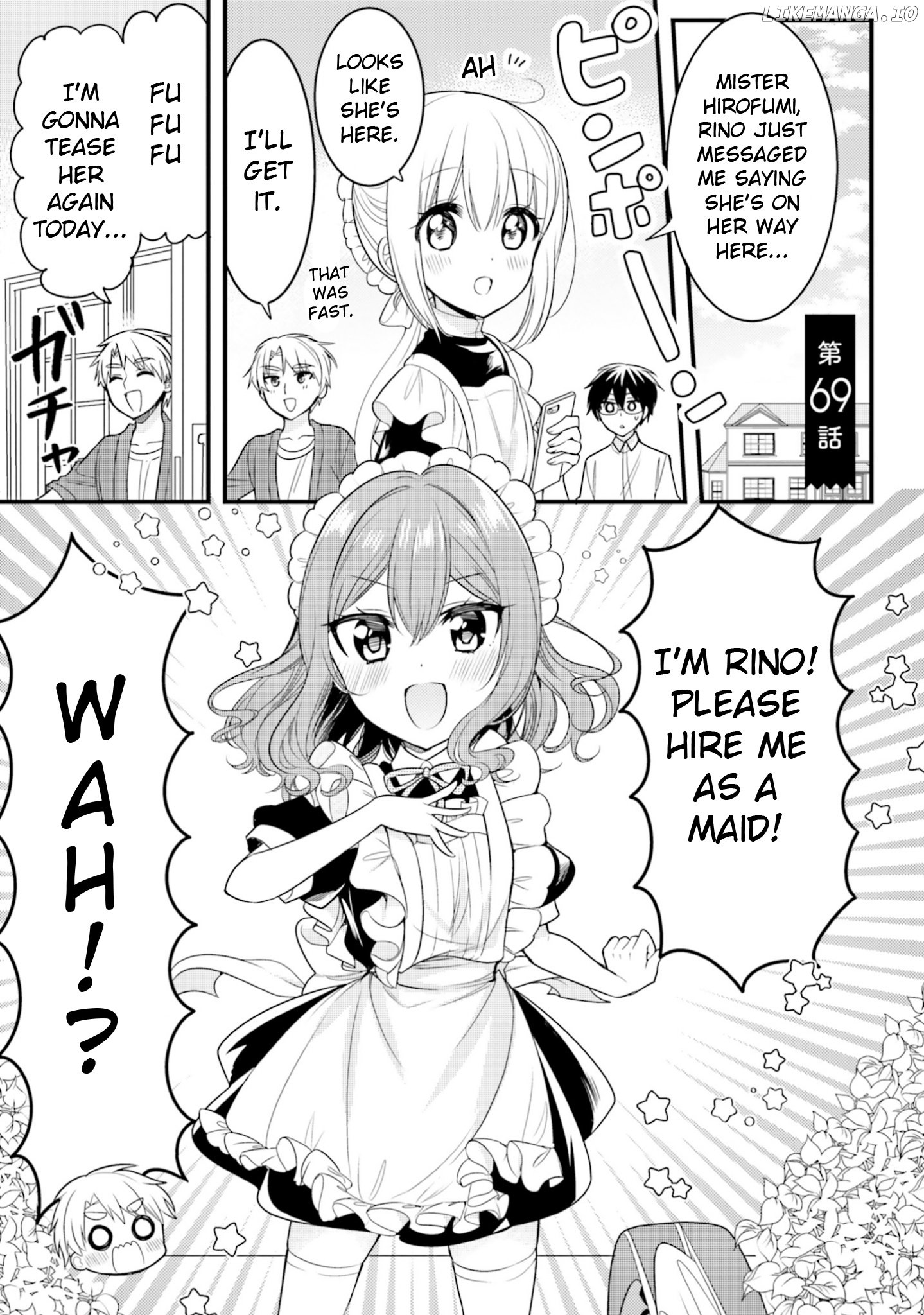 Orenchi no Maid-San chapter 69 - page 1