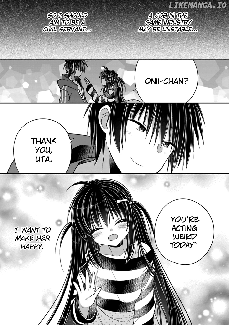 Siscon Ani to Brocon Imouto ga Shoujiki ni Nattara chapter 36 - page 11