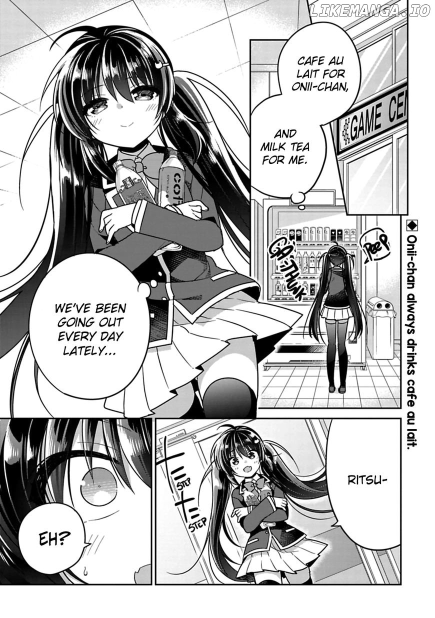 Siscon Ani to Brocon Imouto ga Shoujiki ni Nattara chapter 6 - page 1